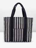 Anouk Striped Structured Shoulder Bag