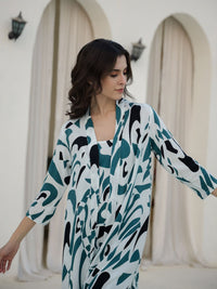 SANSKRUTIHOMES Women Printed Night suit