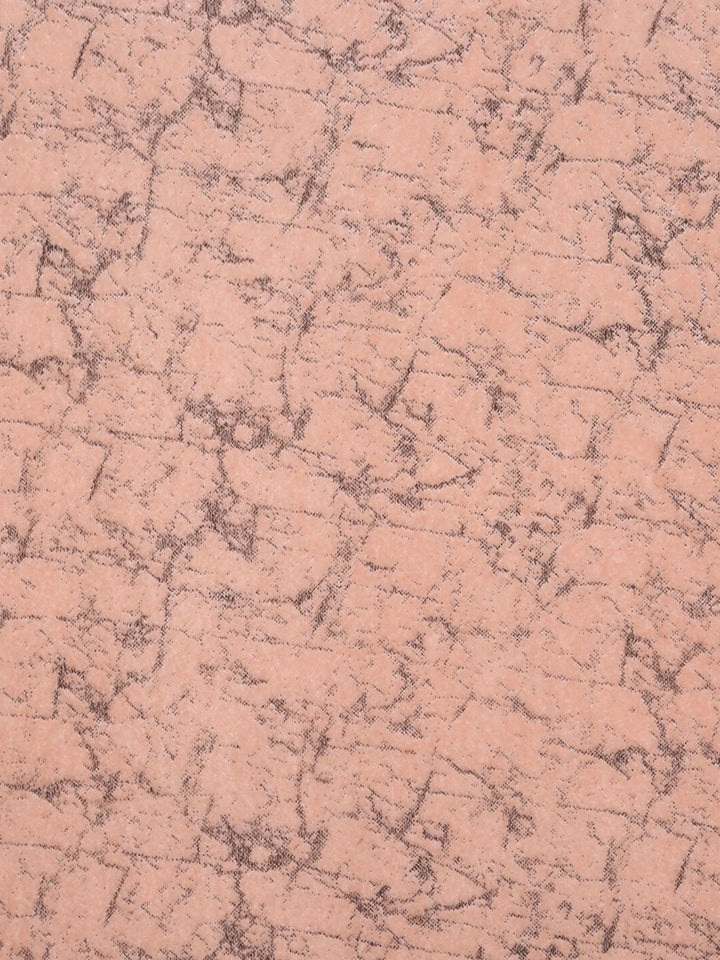 Cortina Set Of 2 Peach-Coloured & Black Velvet Room Darkening Door Curtain