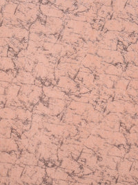Cortina Set Of 2 Peach-Coloured & Black Velvet Room Darkening Door Curtain