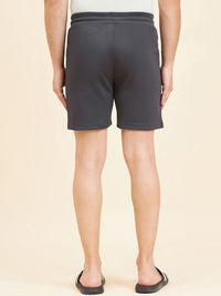 Sweet Dreams Men Charcoal Mid-Rise Shorts