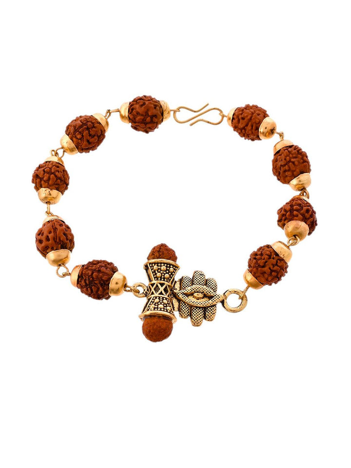 Voylla Ethnic Rudraksha Beads Rakhi