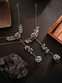 Set PANASH 2 Gelang Cincin Kundan Bersalut Perak