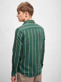THE BEAR HOUSE Men Slim Fit Striped Casual Shirt