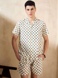 DENNISON Traditional Block Printed Oversized Co Ord Set