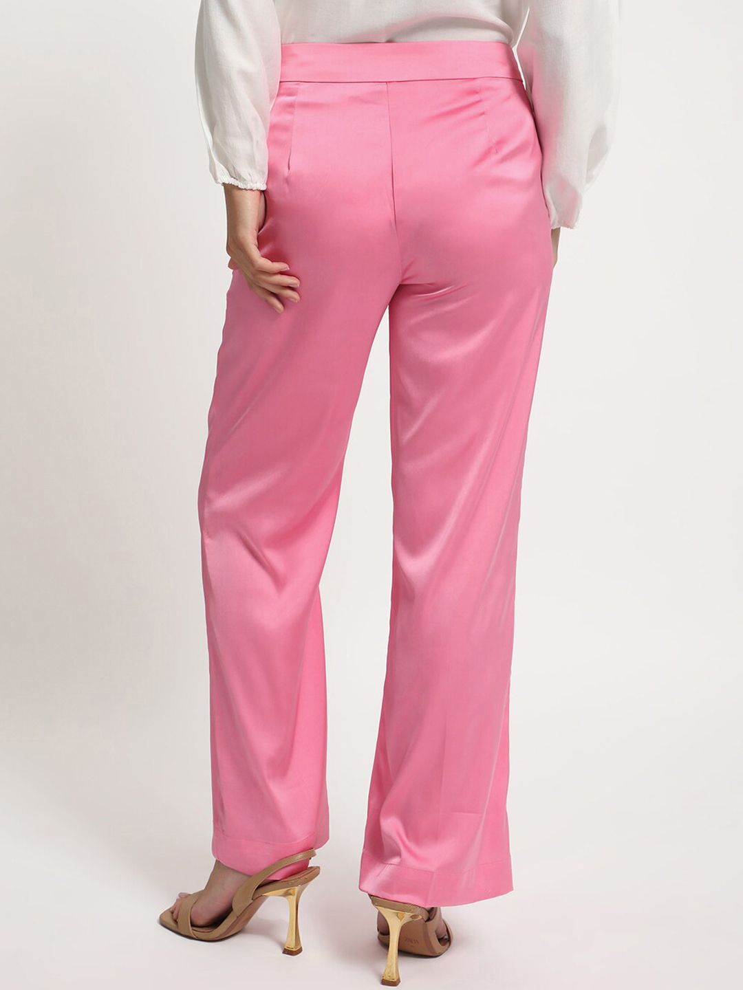 RAREISM Women High-Rise Parallel Trousers