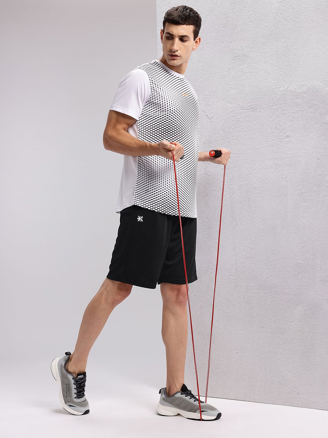 HRX by Hrithik Roshan Men Reflective Rapid Dry Training Shorts