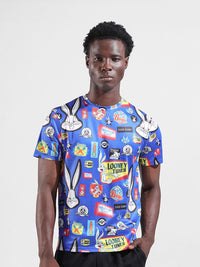 The Indian Garage Co Men Printed Pockets Slim Fit T-shirt
