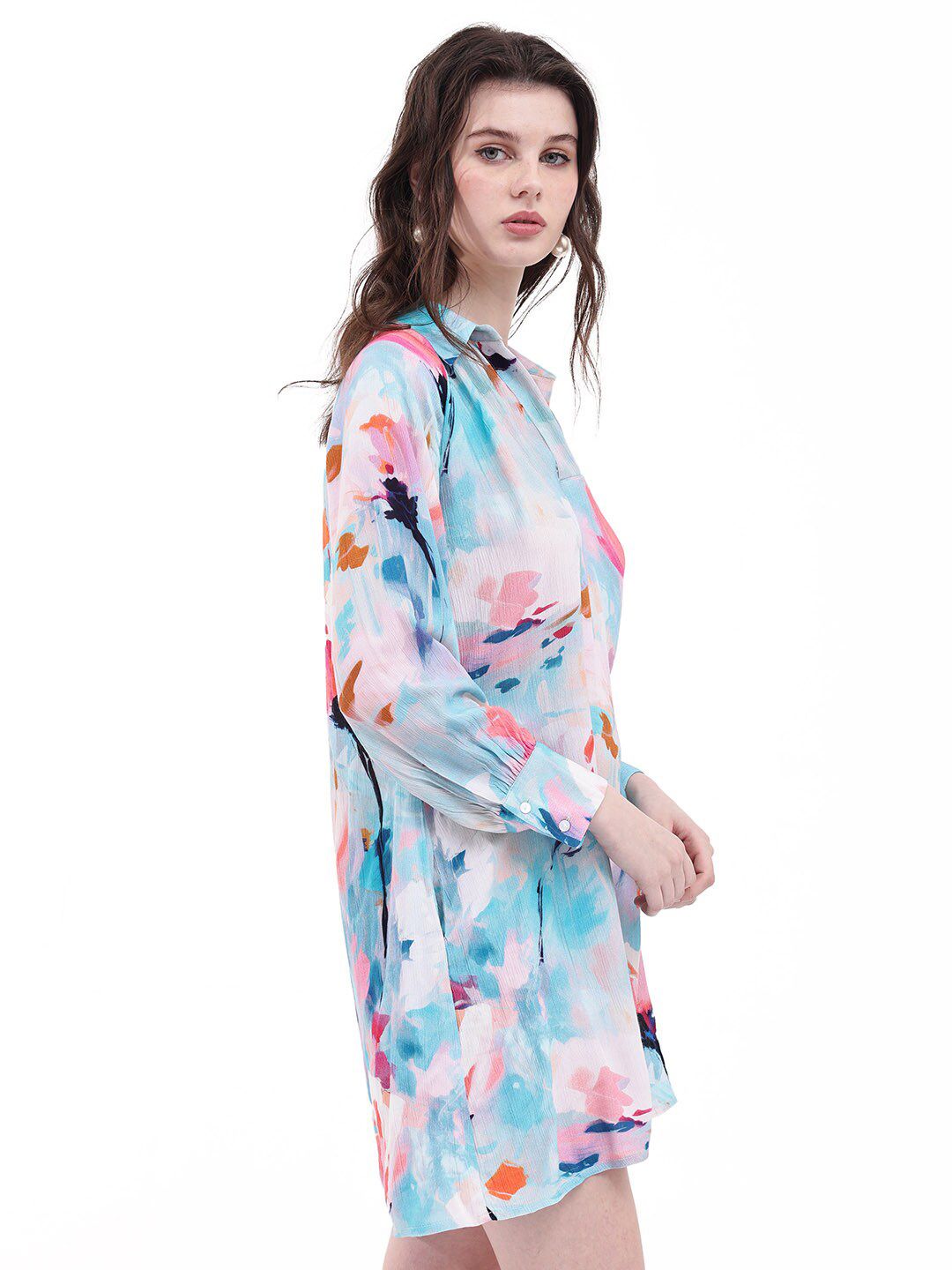 RAREISM Floral Print A-Line Dress