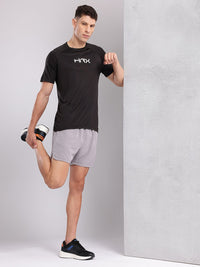HRX by Hrithik Roshan Brand Logo Print Rapid-Dry Training T-shirt