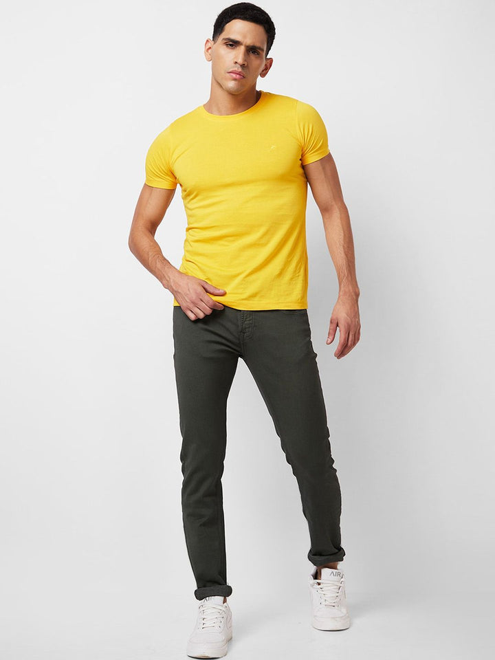 SPYKAR Men Skinny Fit Low-Rise Clean Look Cotton Jeans