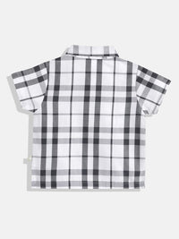 Moms Love Infant Boys Checked Pure Cotton Shirt