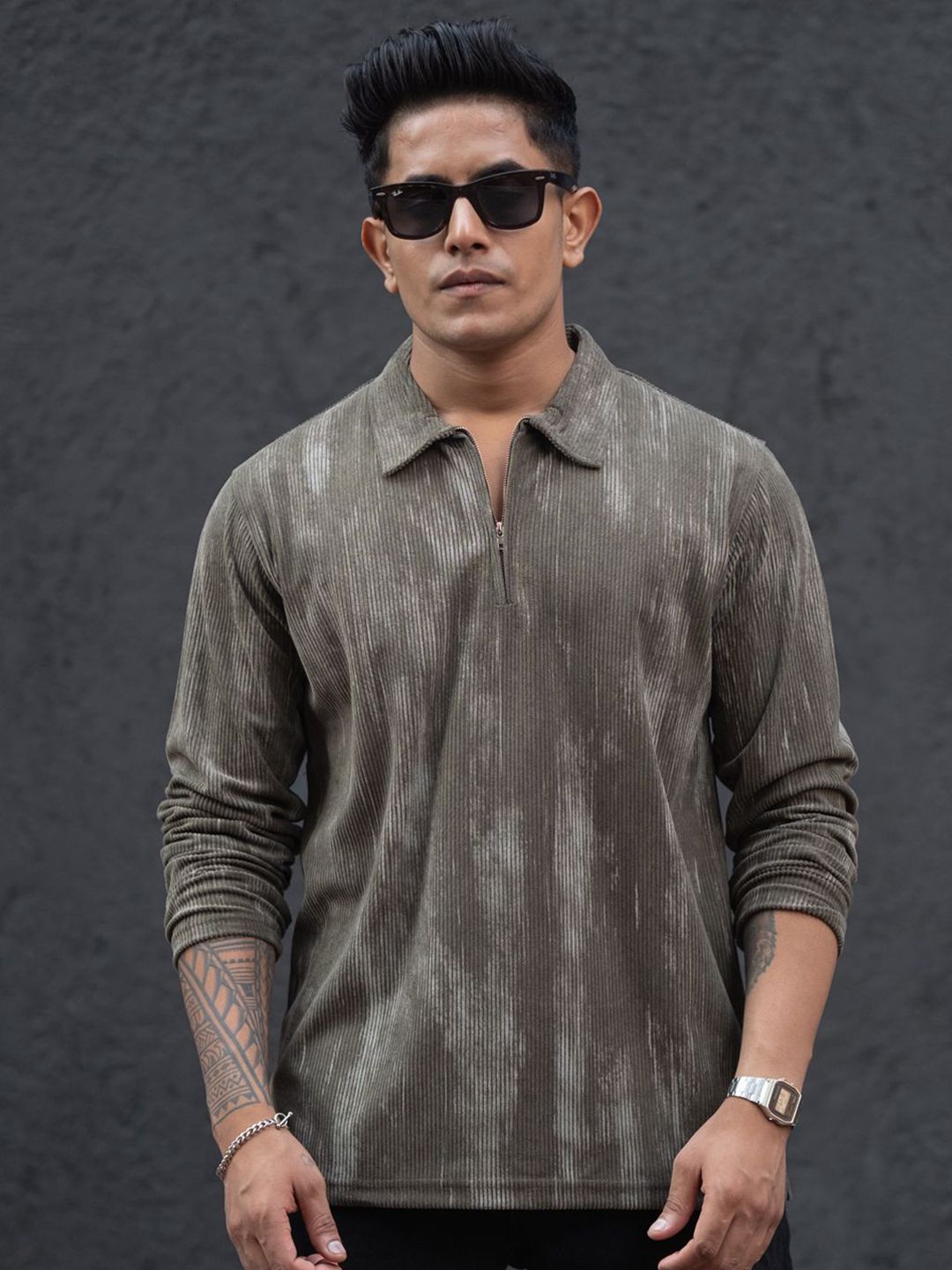 Powerlook Men Polo Collar T-shirt