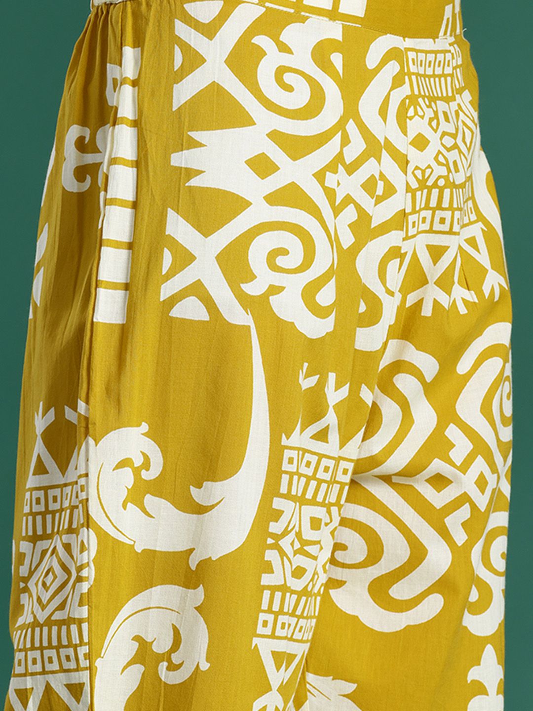Indo Era Tribal Printed Pure Cotton Kurta with Trousers