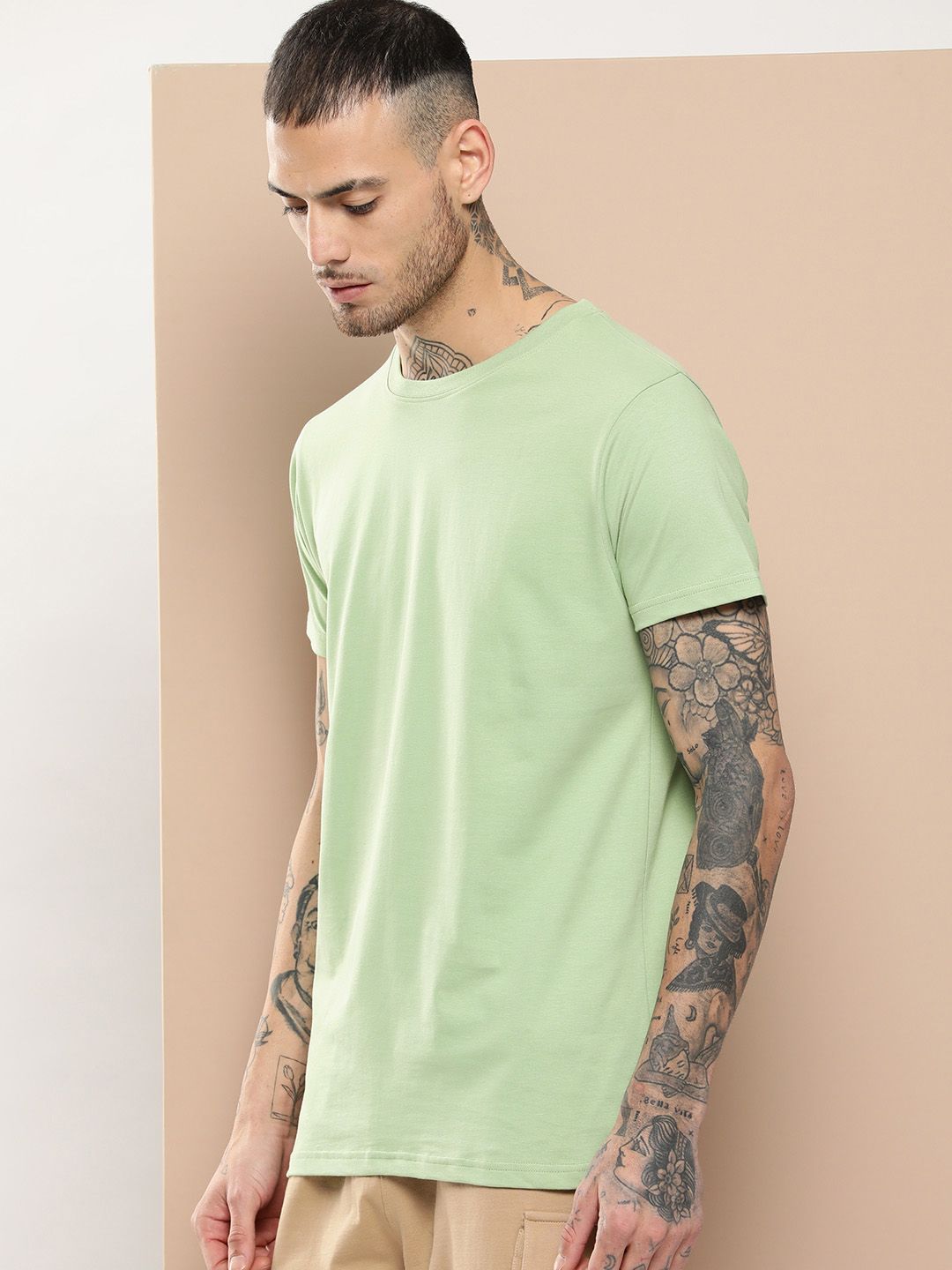 Difference of Opinion Men Pure Cotton T-shirt