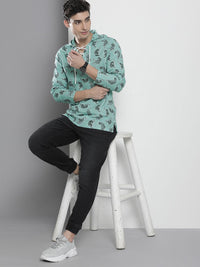 The Indian Garage Co Men Sea Green Printed T-shirt