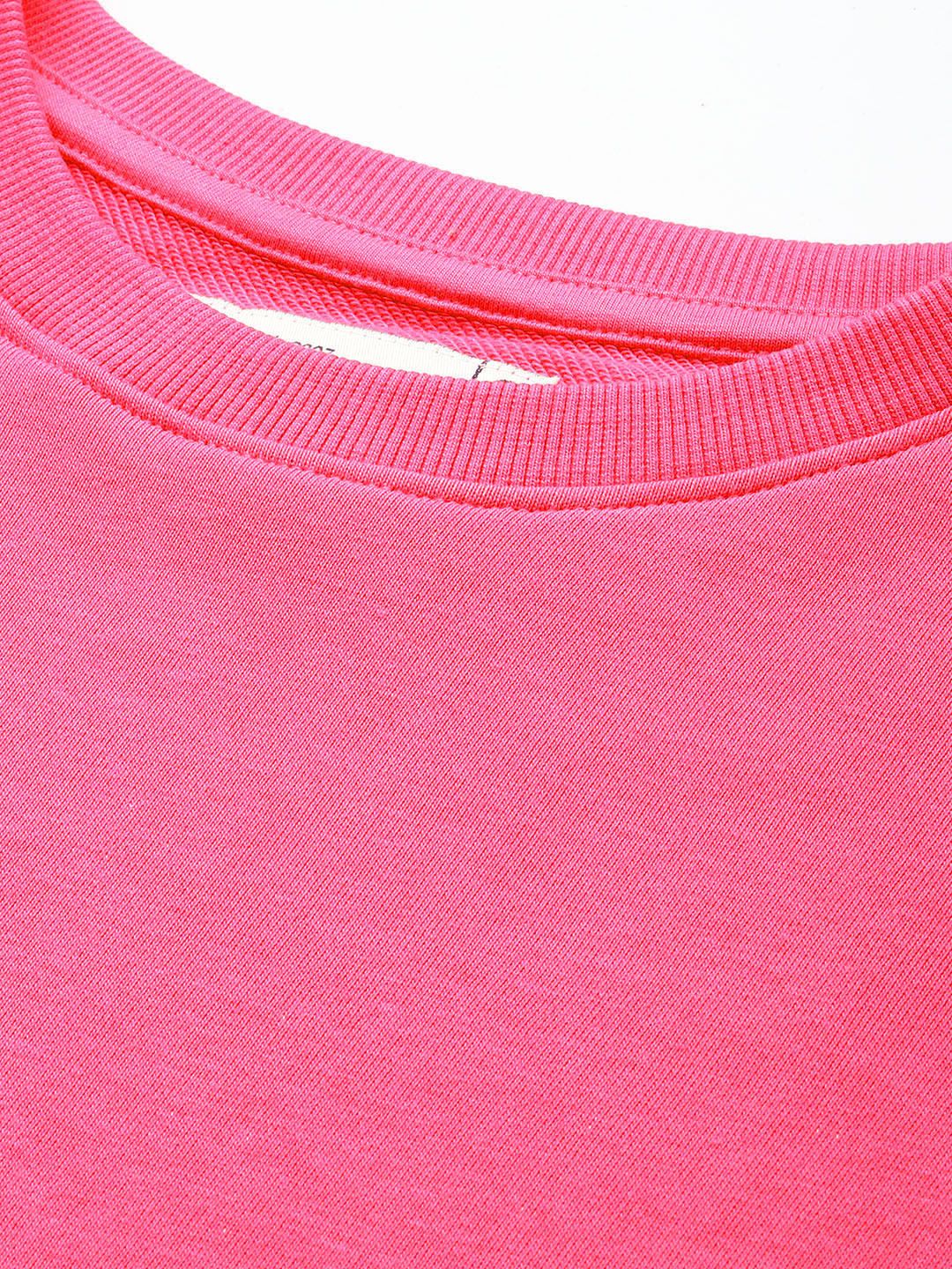 DILLINGER Women Oversized Drop Shoulder Ultra Soft Drapey Cotton Crew Neck T-Shirt