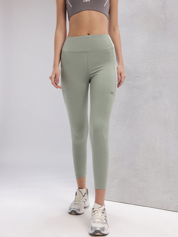 HRX by Hrithik Roshan Women Rapid-Dry Cropped Running Tights
