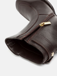 Lino Perros Women Mid-Top Block Heeled Regular Boots