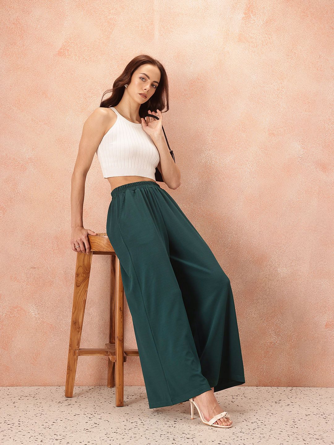 all about you Women Flared Trousers