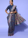 Saree mall Ethnic Motifs Saree with Woven Design border