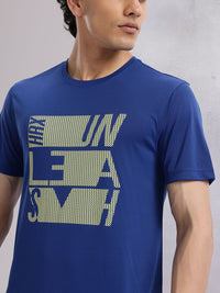 HRX by Hrithik Roshan Men Typography Printed Rapid-Dry Training T-shirt