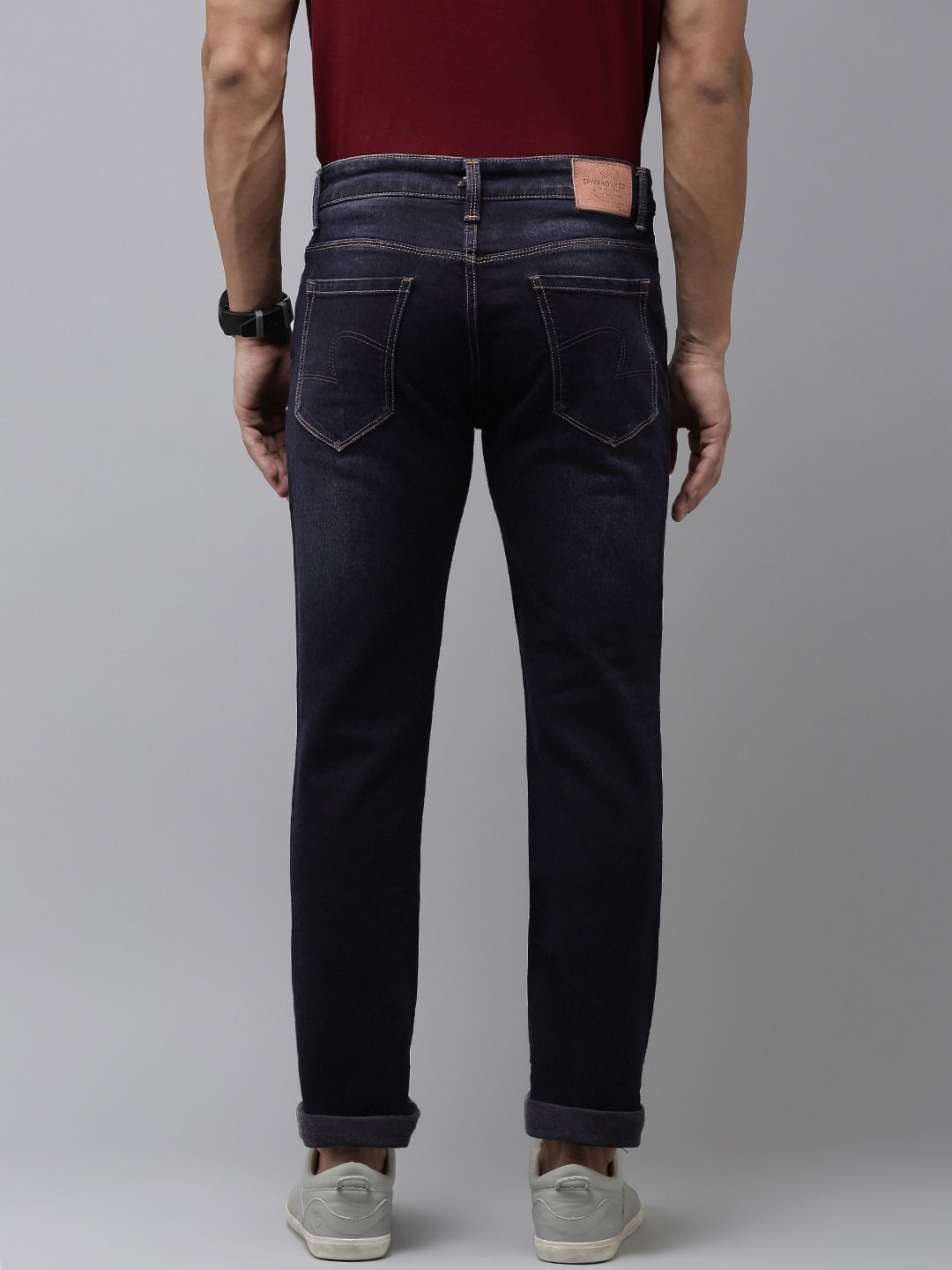 SPYKAR Men Rover Mid-Rise Light Fade Stretchable Jeans