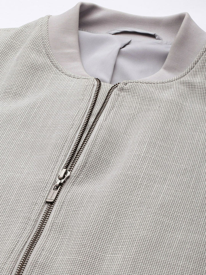 Park Avenue Slim Fit Checked 2 Piece Formal Suit