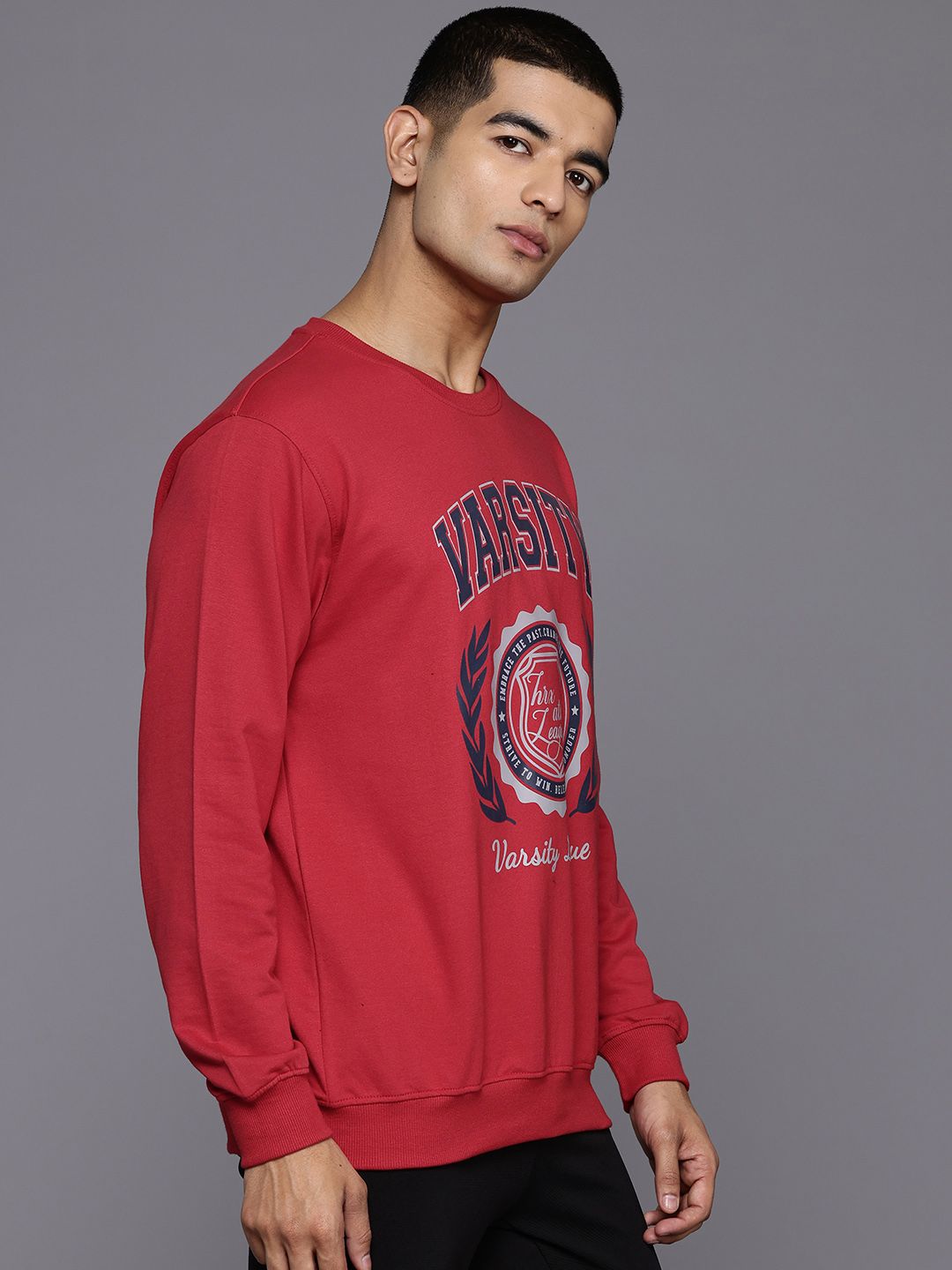 HRX by Hrithik Roshan Printed Pullover Sweatshirt