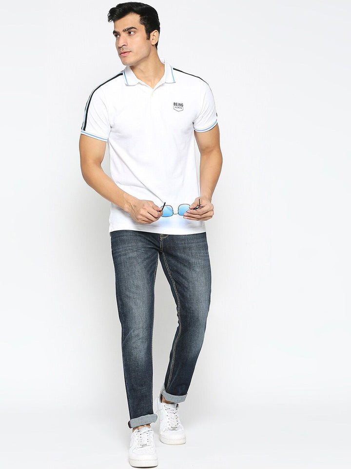 Being Human Men Mid Rise Skinny Fit Clean Look Heavy Fade Jeans