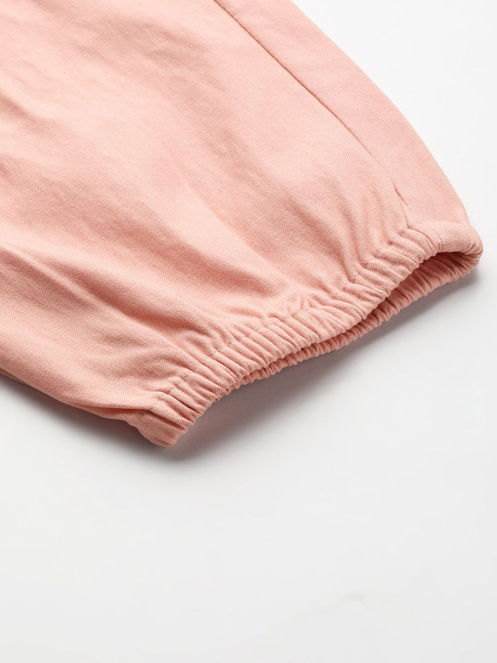 Athena Pink Basic Jumpsuit