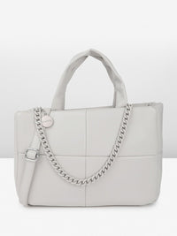 DressBerry Structured Quilted Handheld Bag