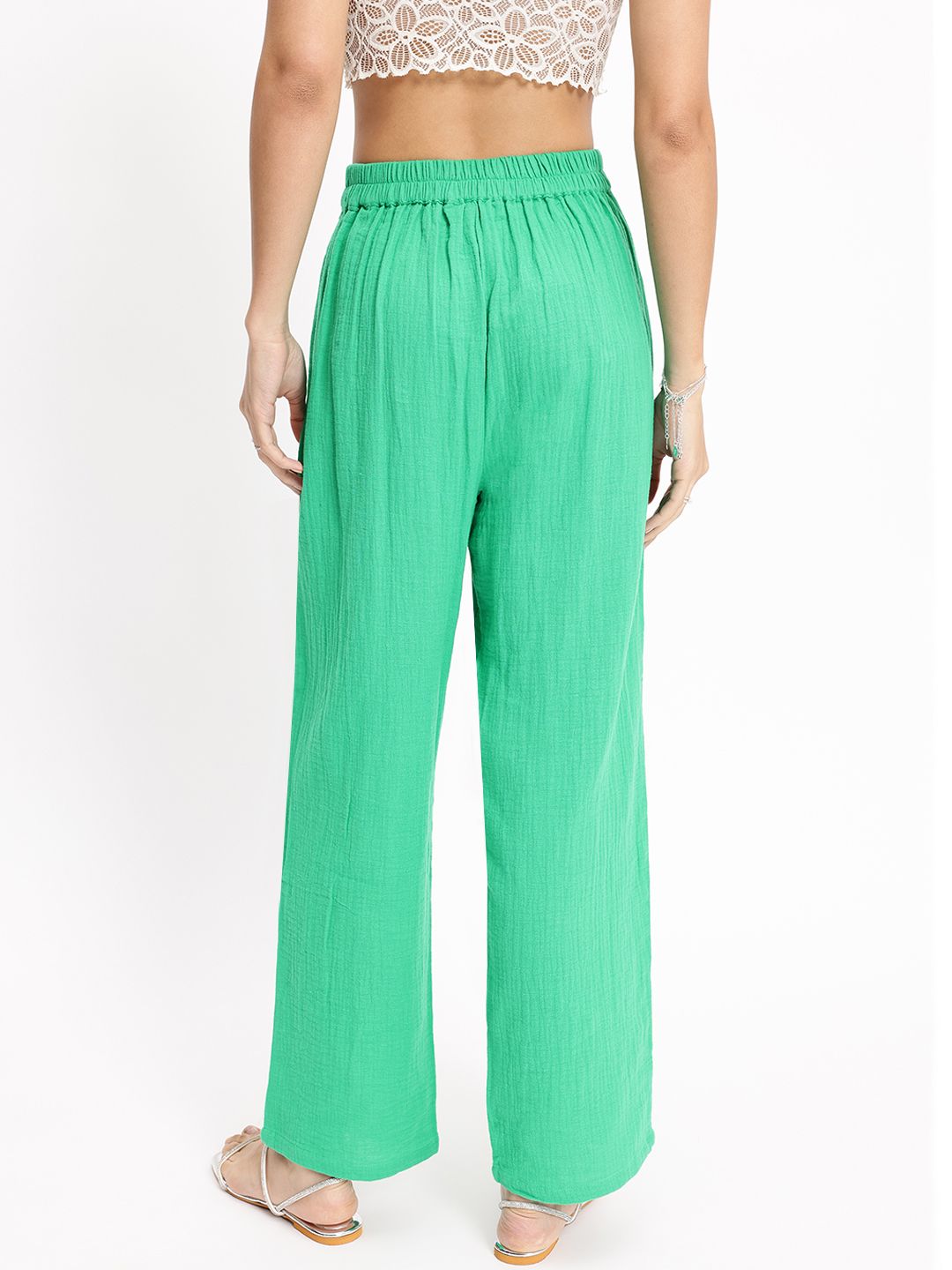 DressBerry Women Comfy Chic Parallel Trousers