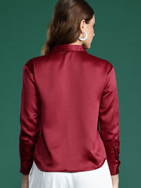 DressBerry Casual Satin Shirt