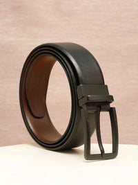 Teakwood Leathers Men Leather Reversible Formal Belt