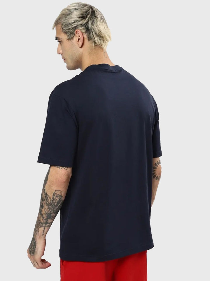 Bewakoof Men Graphic Printed Oversized T-shirt