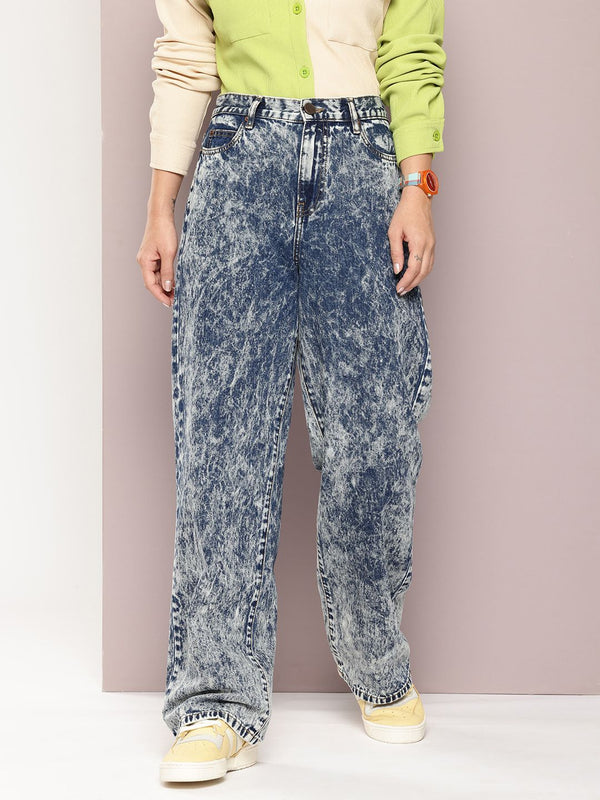 DILLINGER Baggy Fit Heavy Fade Jeans