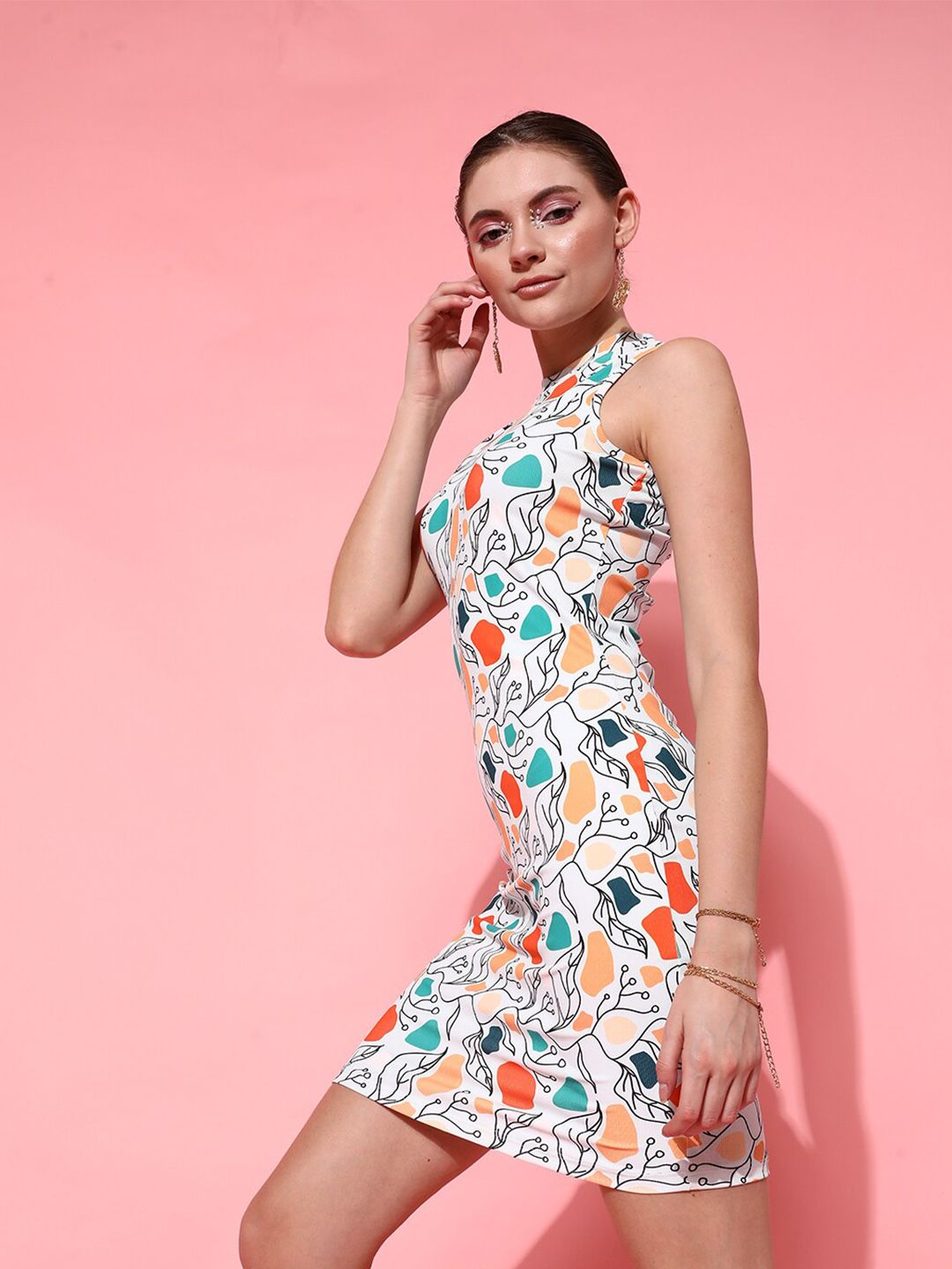 STREET 9 Women Blue Floral Dress