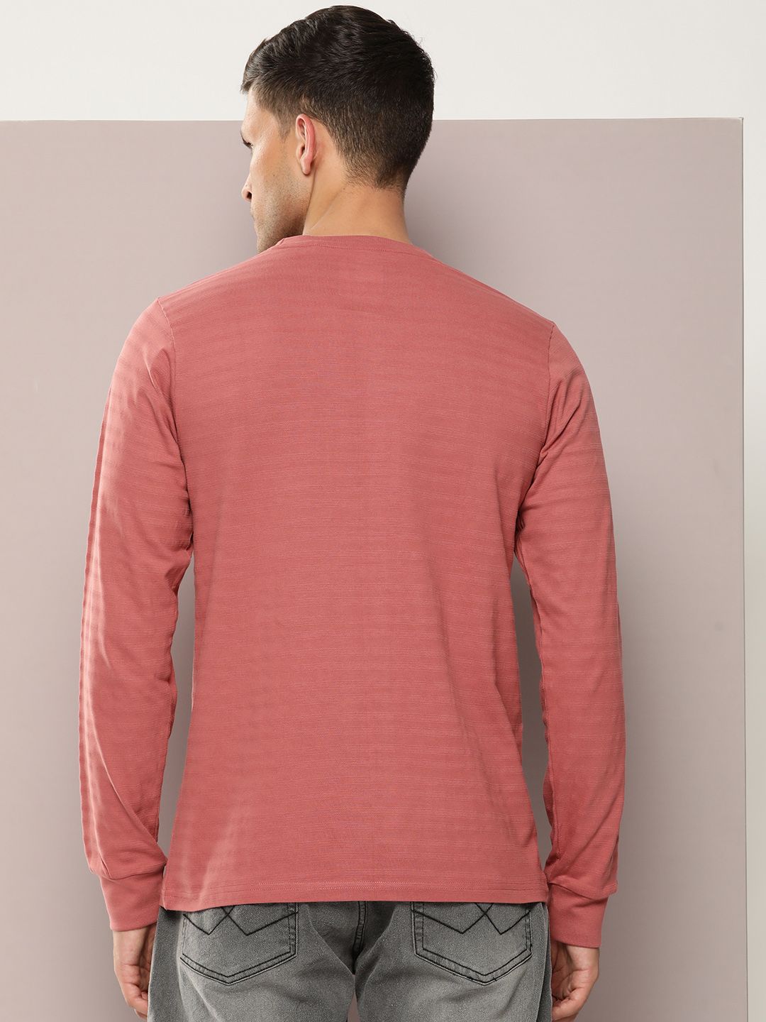 DILLINGER Men Striped Pure Cotton Pockets T-shirt