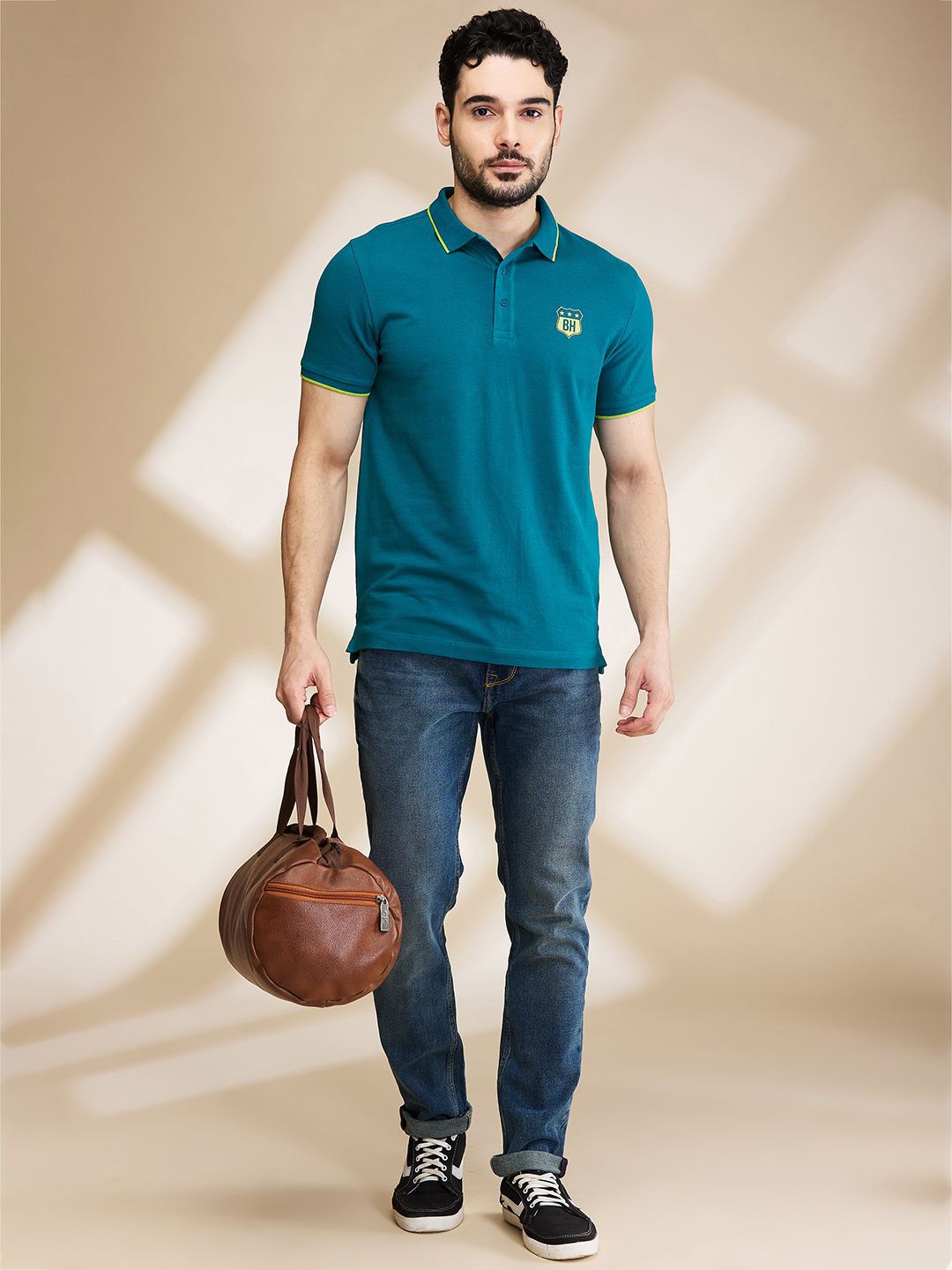 Being Human Men Slim Fit Light Fade Jeans