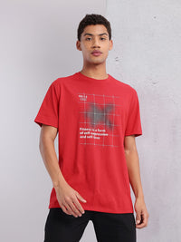 HRX by Hrithik Roshan Typography Print Training T-shirt