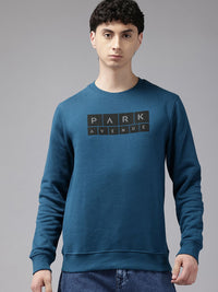 Park Avenue Slim Fit Printed Sweatshirt