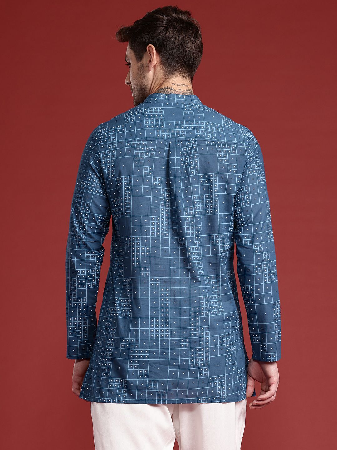 Anouk Cotton Printed Short Kurta