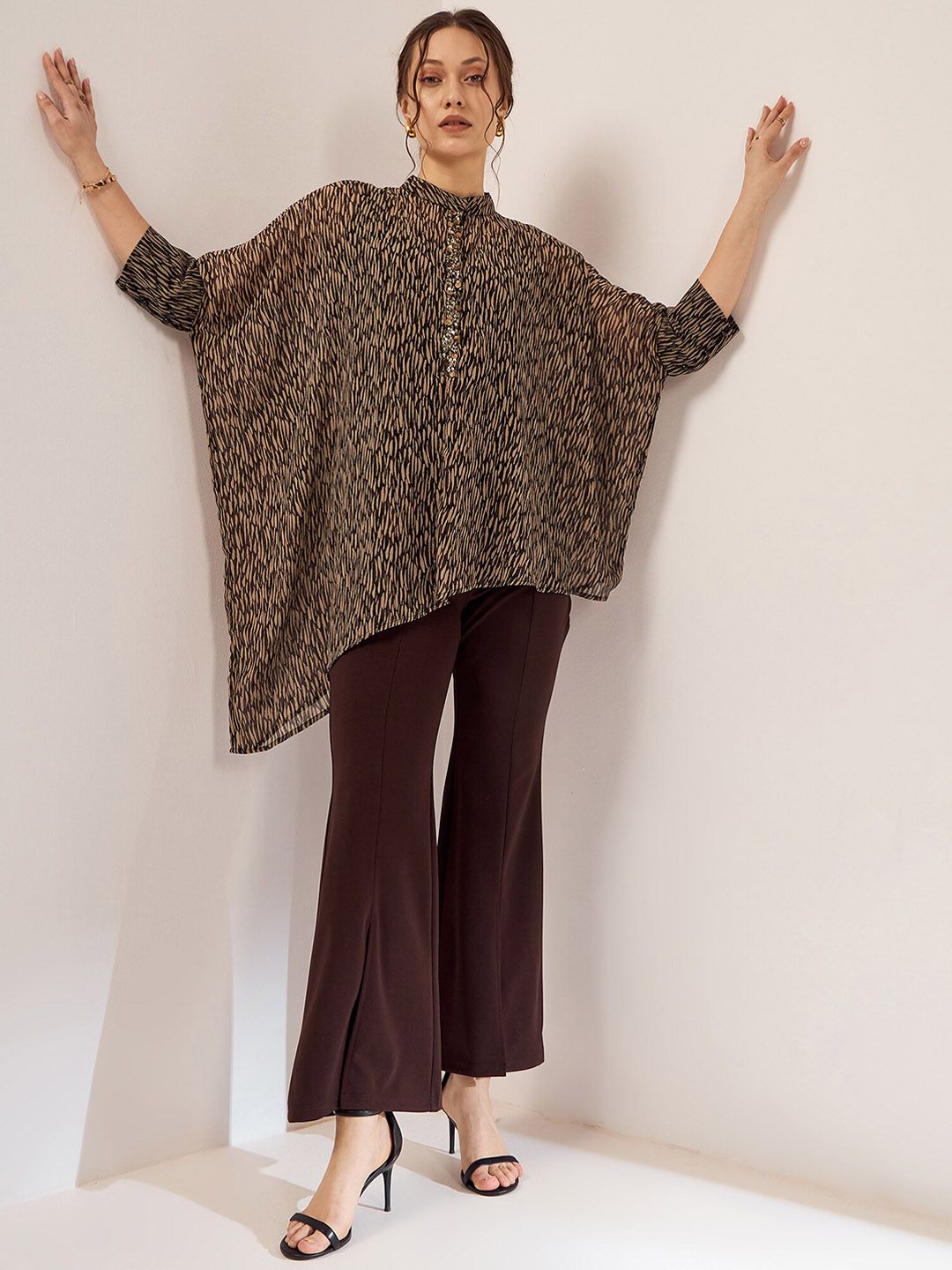 Antheaa Printed Embellished Co-Ord Set