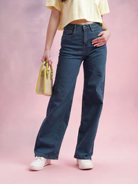 DressBerry Women Wide Leg Jeans