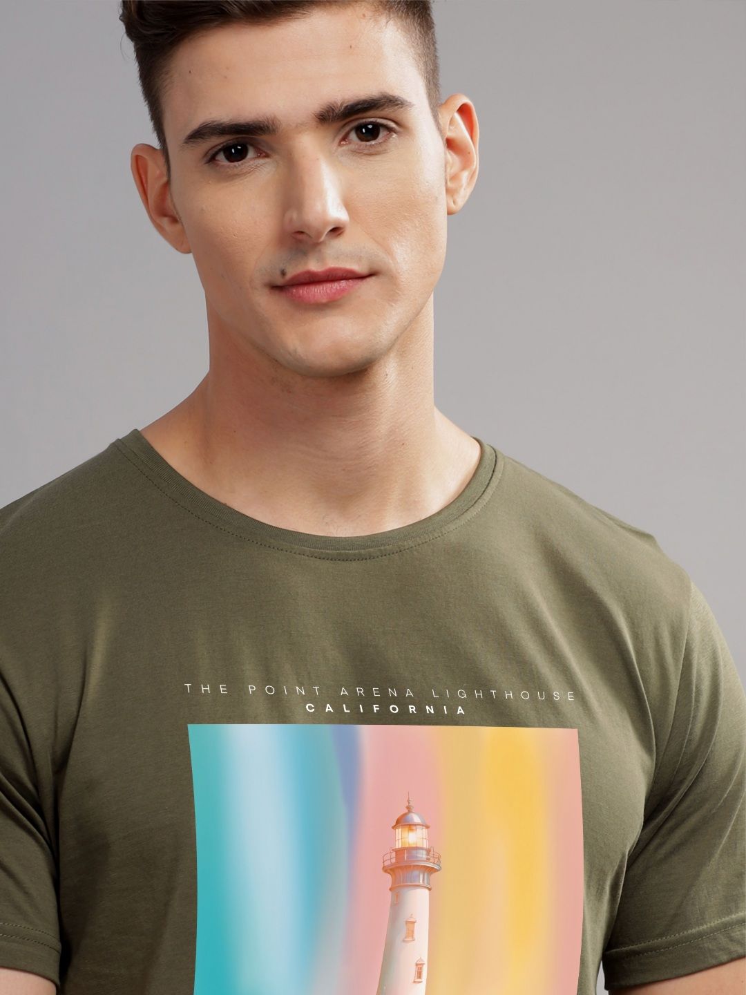 ADRO Men Printed T-shirt