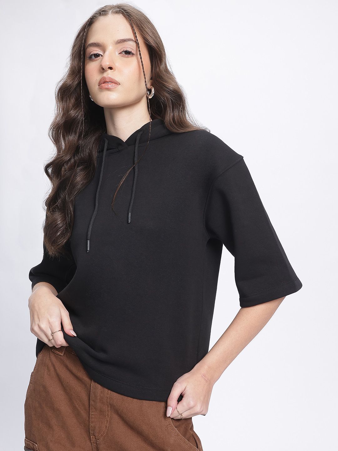 DressBerry Retro Revival Relaxed Fit Sweatshirt