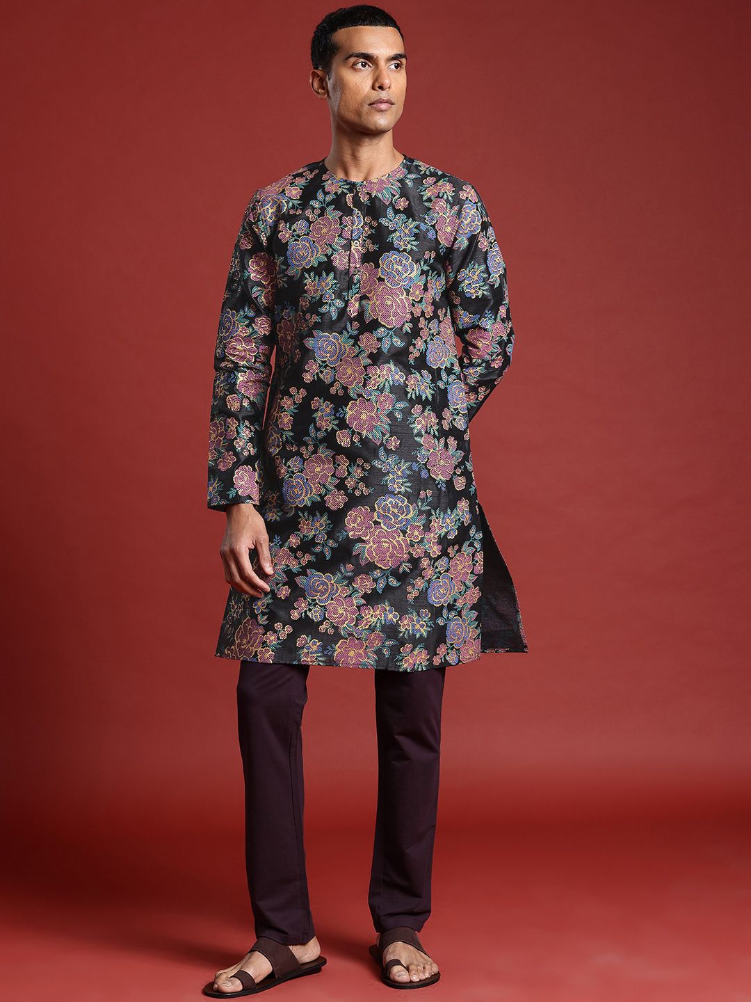 Anouk Floral Printed Kurta