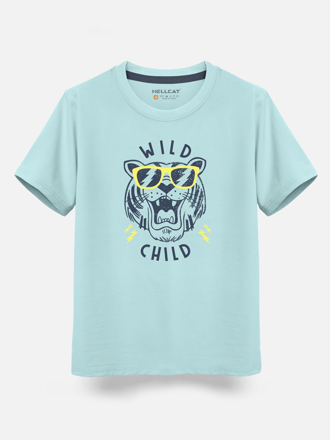 HELLCAT Boys Pack Of 3 Printed Cotton T-shirt
