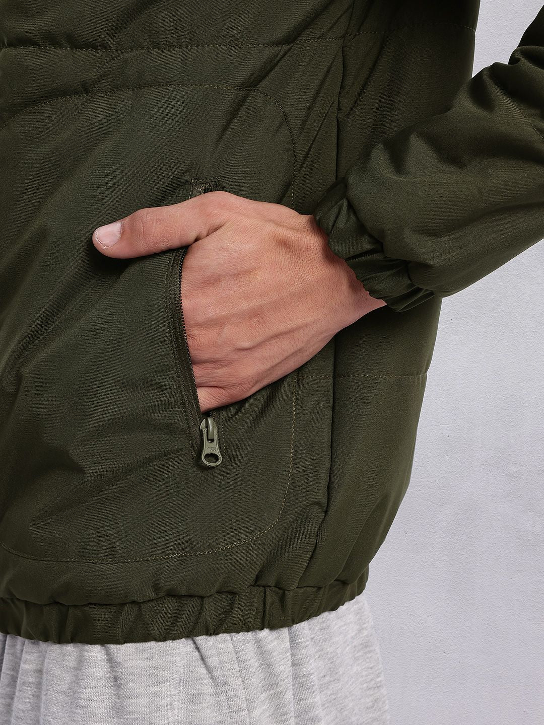 HRX by Hrithik Roshan Hooded Padded Lifestyle Jacket